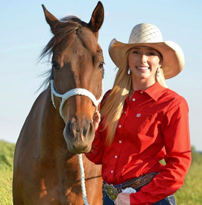  Morgan Keeney, Barrel Racer