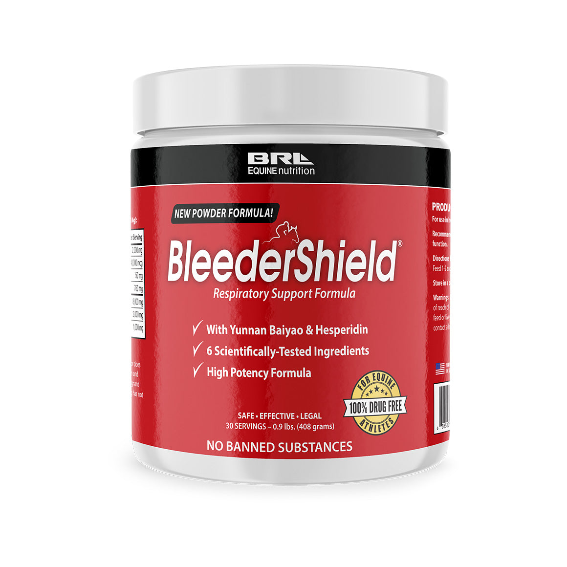  BleederShield powder lung support for horses